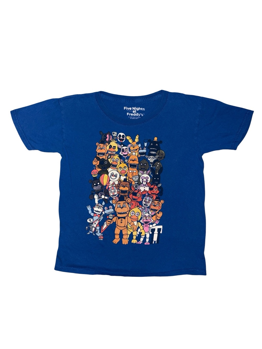 Kids Five Nights at Freddy's Blue Boys Character Tee